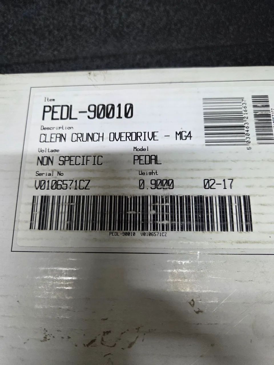 Footswitch Marshall MG 102CFX - Foto 5