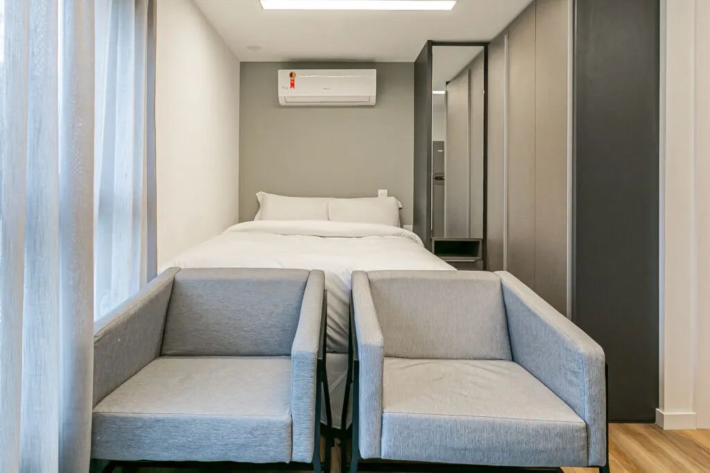 Studio moderno e funcional no centro de Florianópolis  HLS Studios - Foto 4