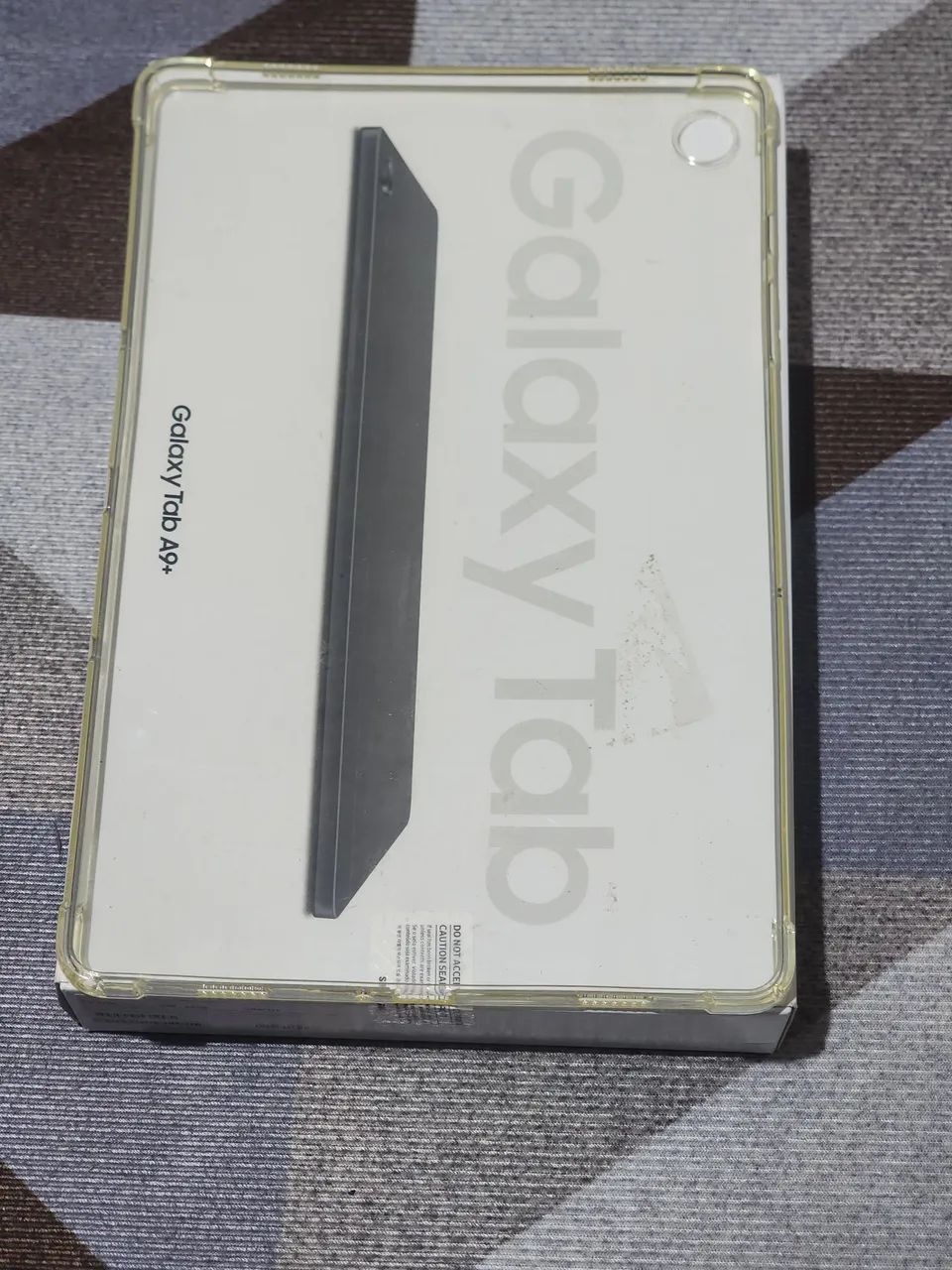 Capa + caixa galaxy a9+