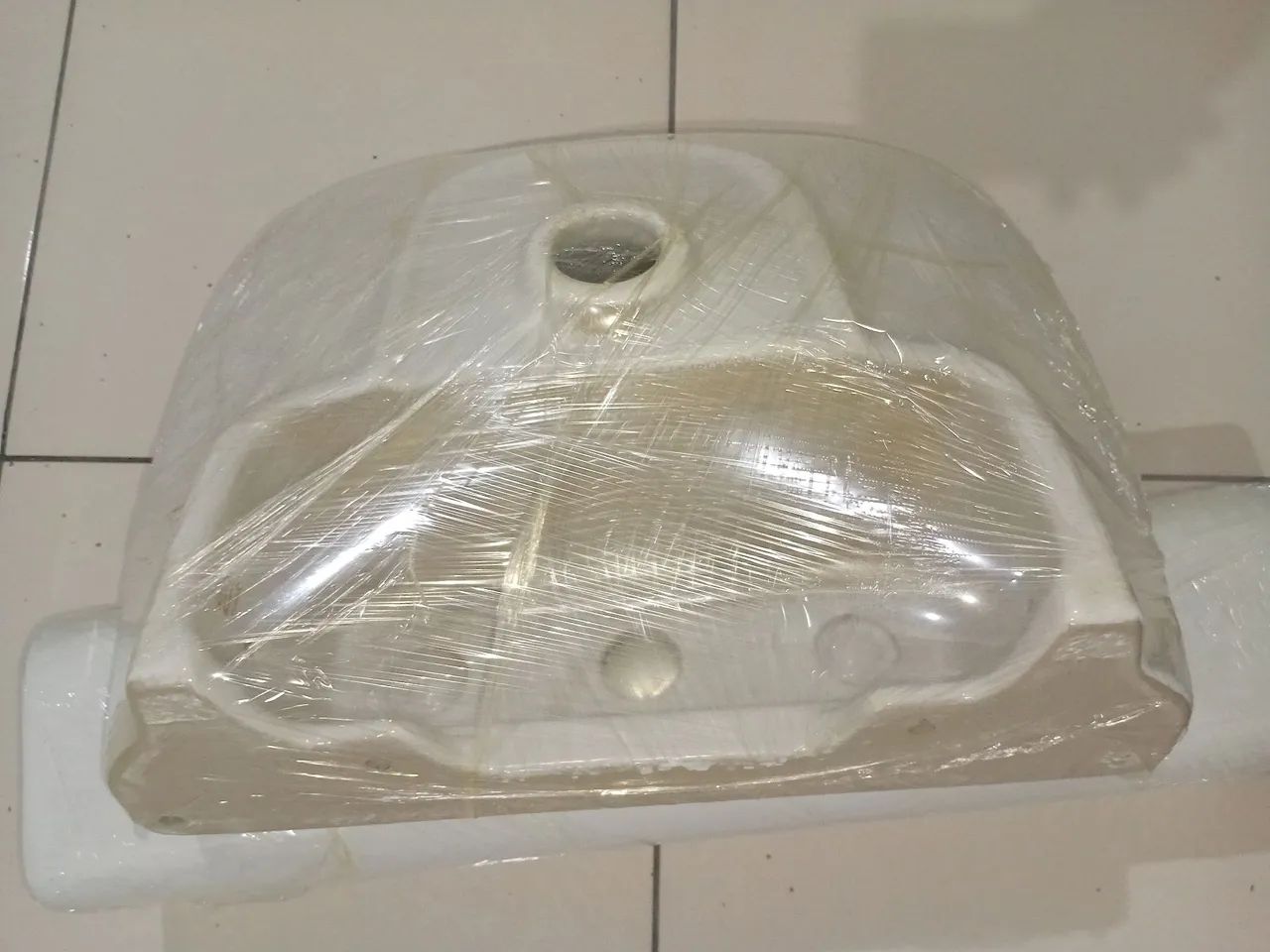 Lavatório Com Coluna Celite Like Branco - Foto 4