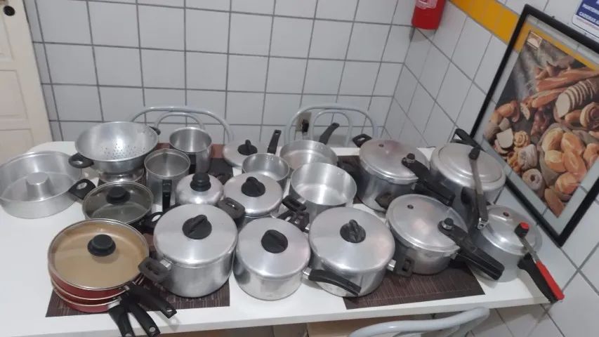 Panelas da Nigro eterna e de pressão