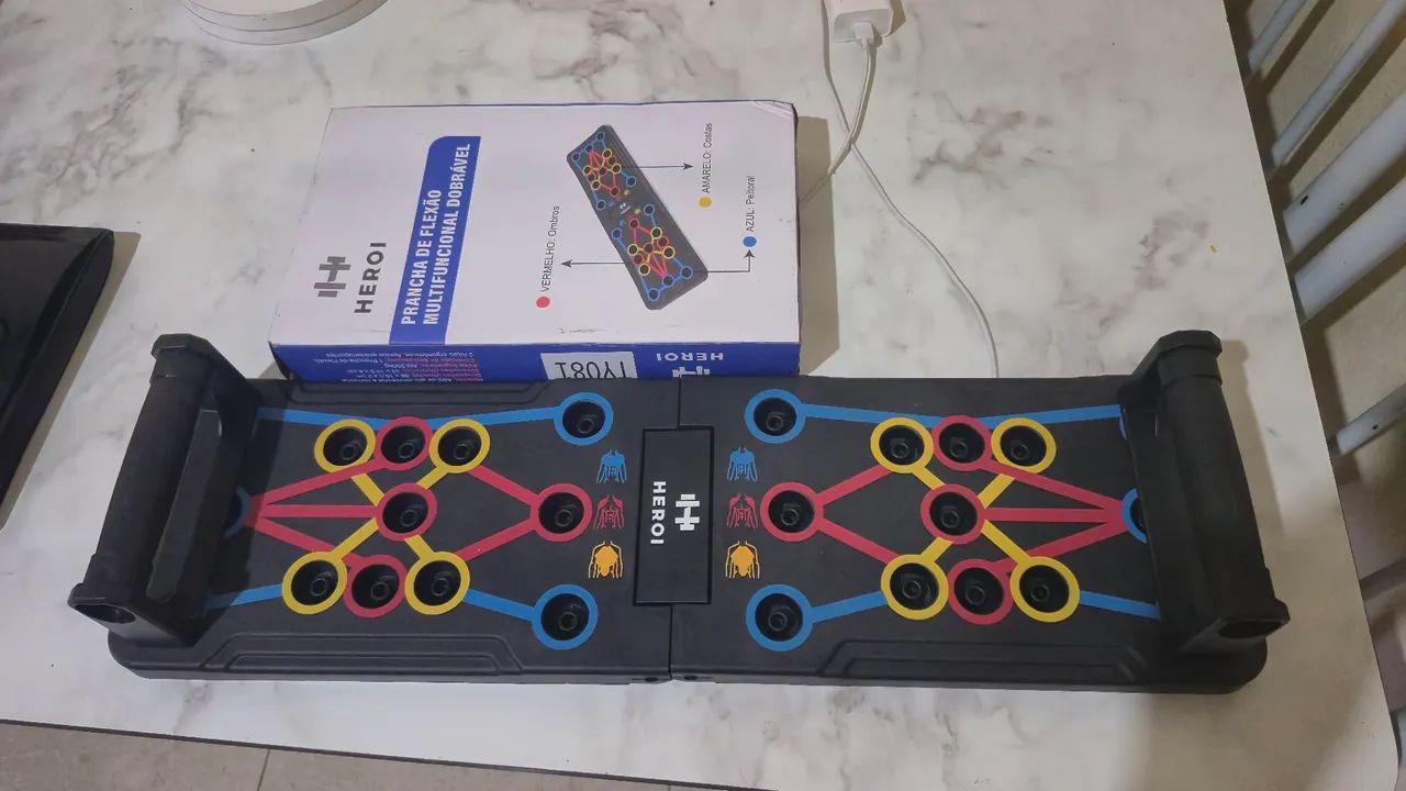 Prancha para flexão nunca usada  - Foto 3
