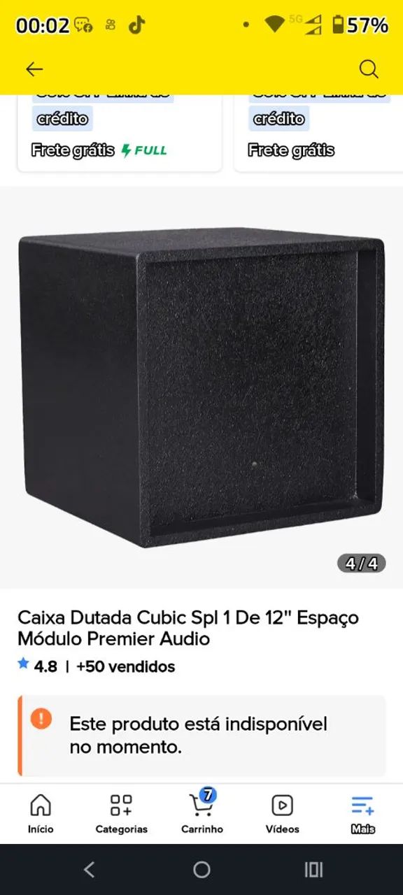Caixa automotiva 12" - Foto 2