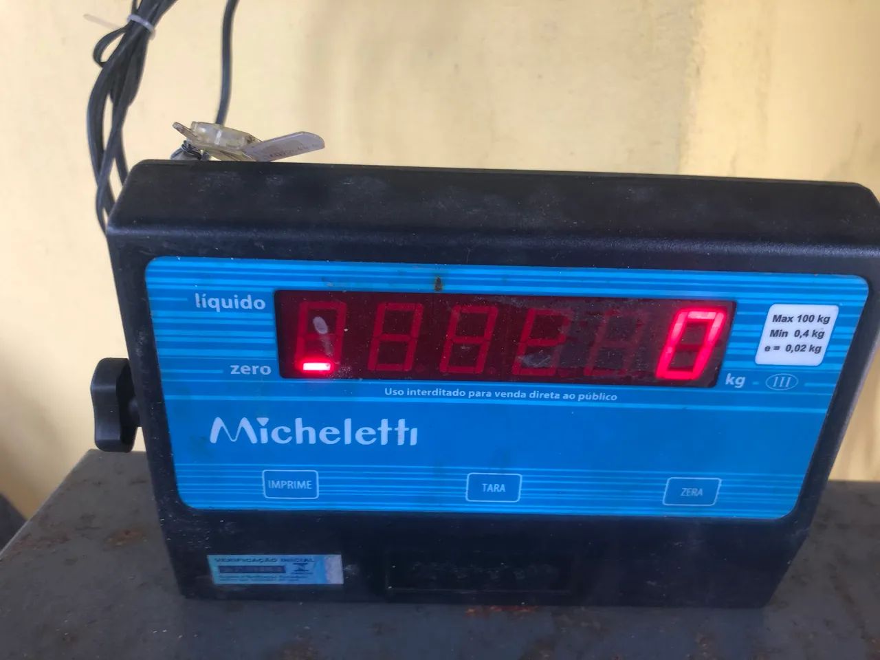 Balança comercial eletrônica de 100 kg - Foto 4