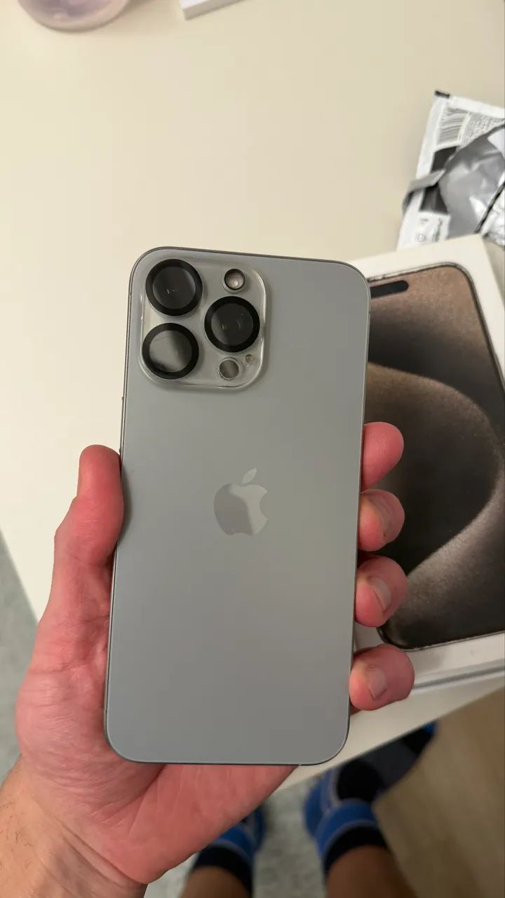 iPhone 15 pro max, 256gb, perfeito estado 