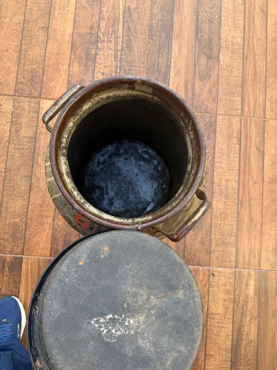 Tarô tambor de leite antigo  - Foto 4
