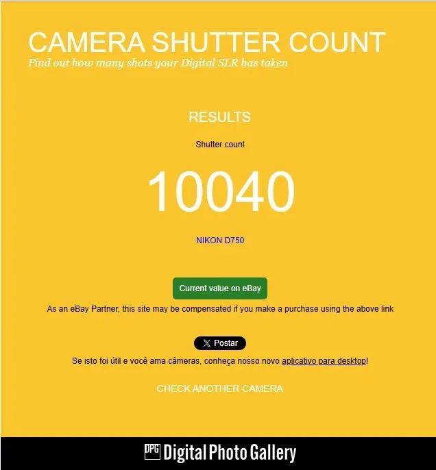 Camera Nikon D750 (10k) - Foto 2
