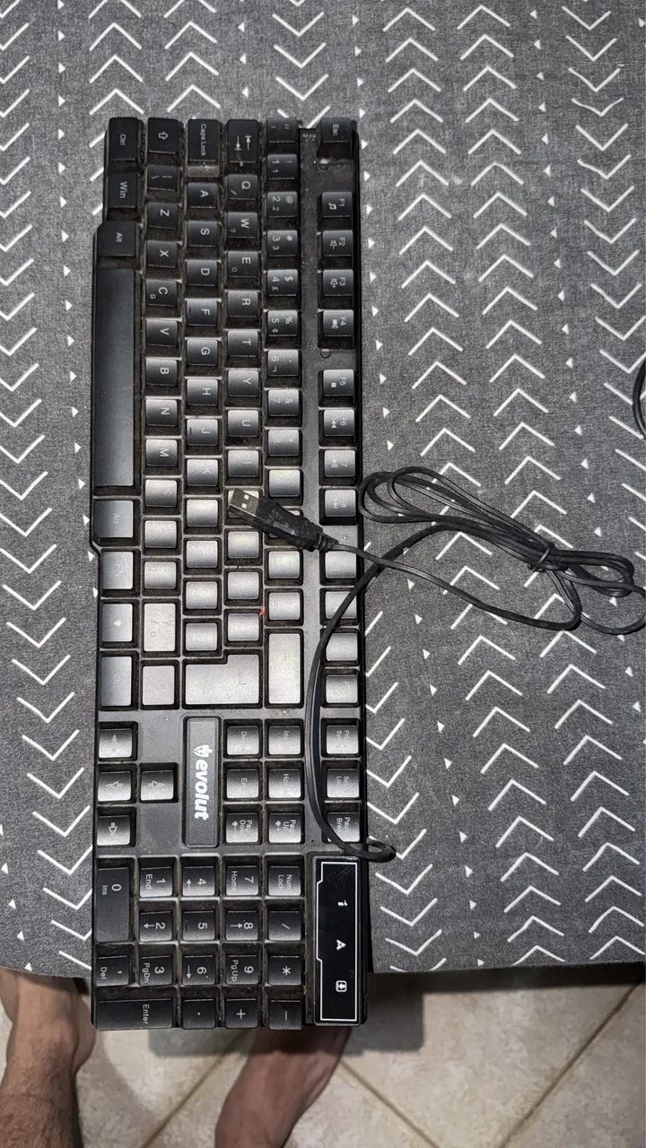 Kit Gamer - Teclado Evolut + Headset com Microfone - Foto 3