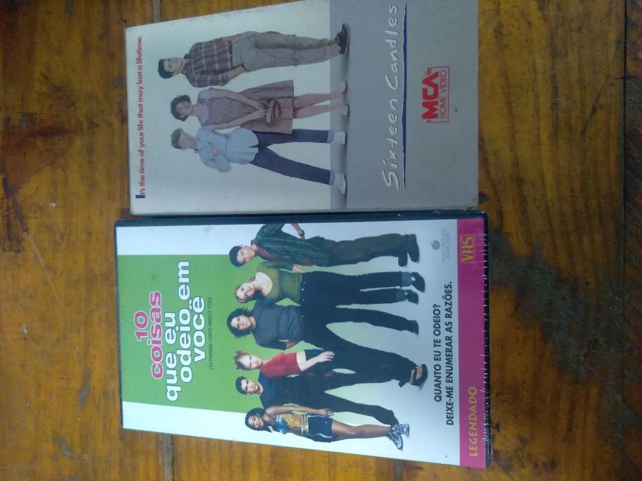 VHS GATINHAS E GATÕES E 10 COISAS QUE ODEIO EM VOCÊ 