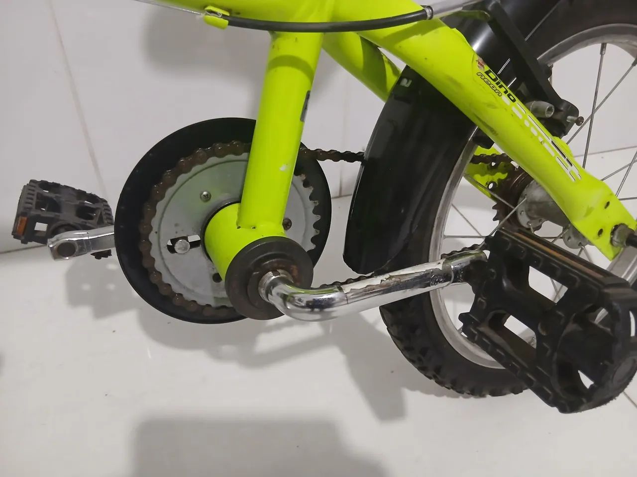 Bicicleta infantil aro 16 dino  zerada - Foto 5