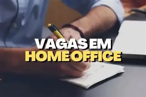 Vaga home office (Homens e Mulheres)