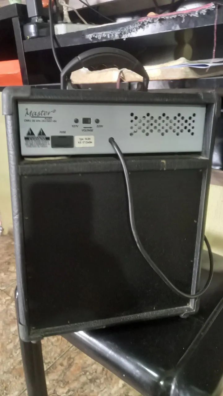 Caixa de som amplificada Master Áudio,rádio e Bluetooth.  - Foto 3
