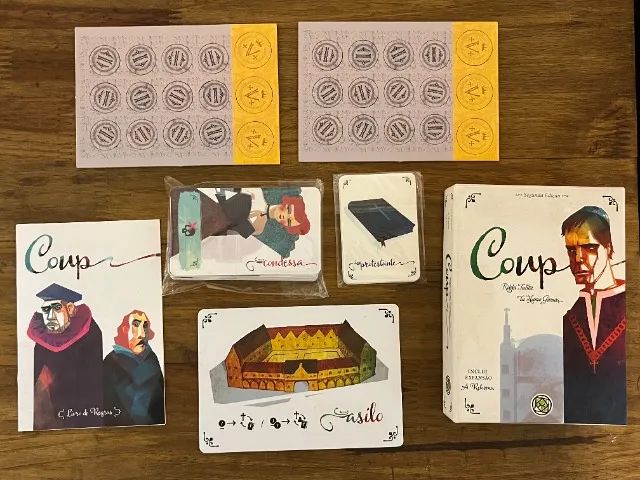 Coup Jogo de Cartas + Expansão A Reforma - Foto 2
