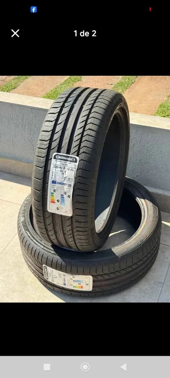 Pneu novo aro 225/40 R 19