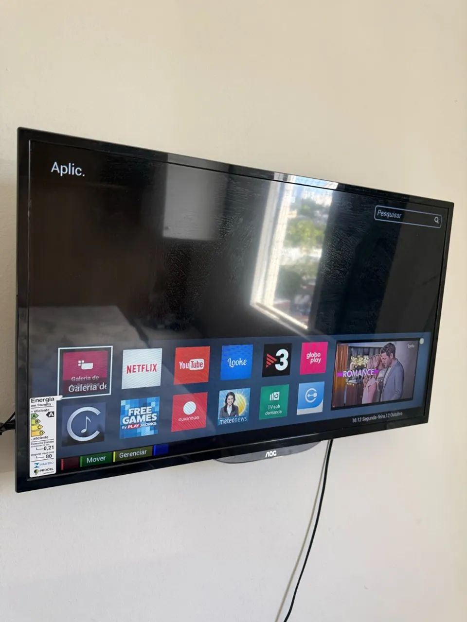 Vendo 2 TV de 32 polegadas AOC - Foto 4
