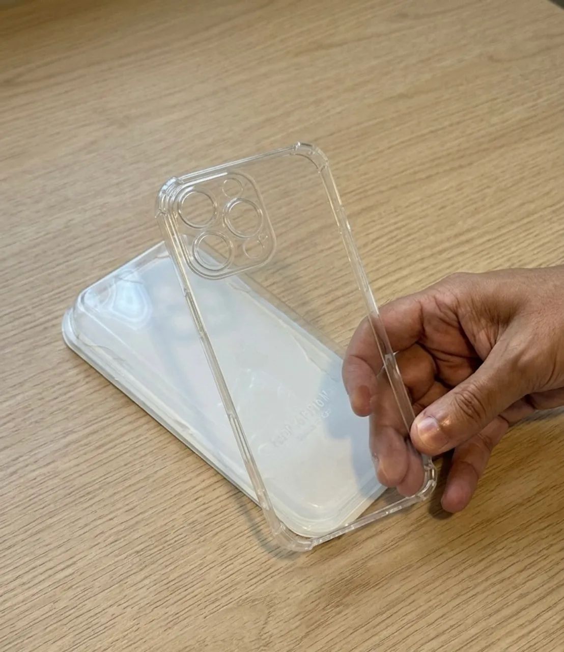 Capa iPhone 16 Max Anti-choque Transparente 