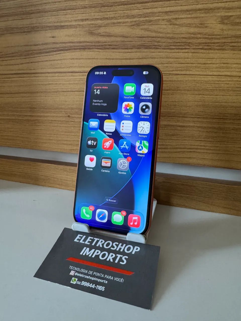 iPhone 17 Pro 256GB Impecável - Bateria 100% | Garantia Apple iPhone 17 Pro 256GB Impecável - Bateria 100% | Garantia Apple