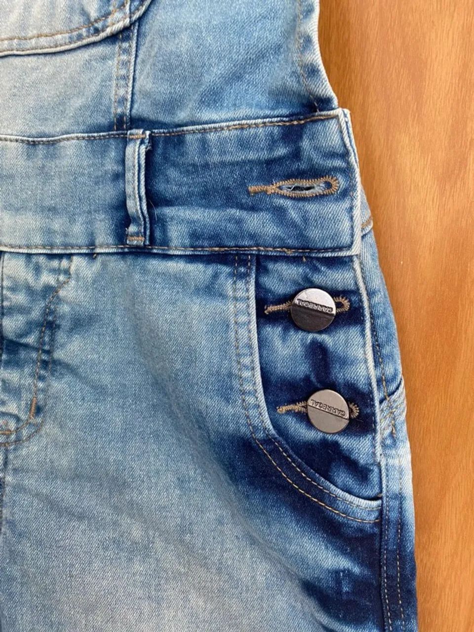 macacao jeans  - Foto 2