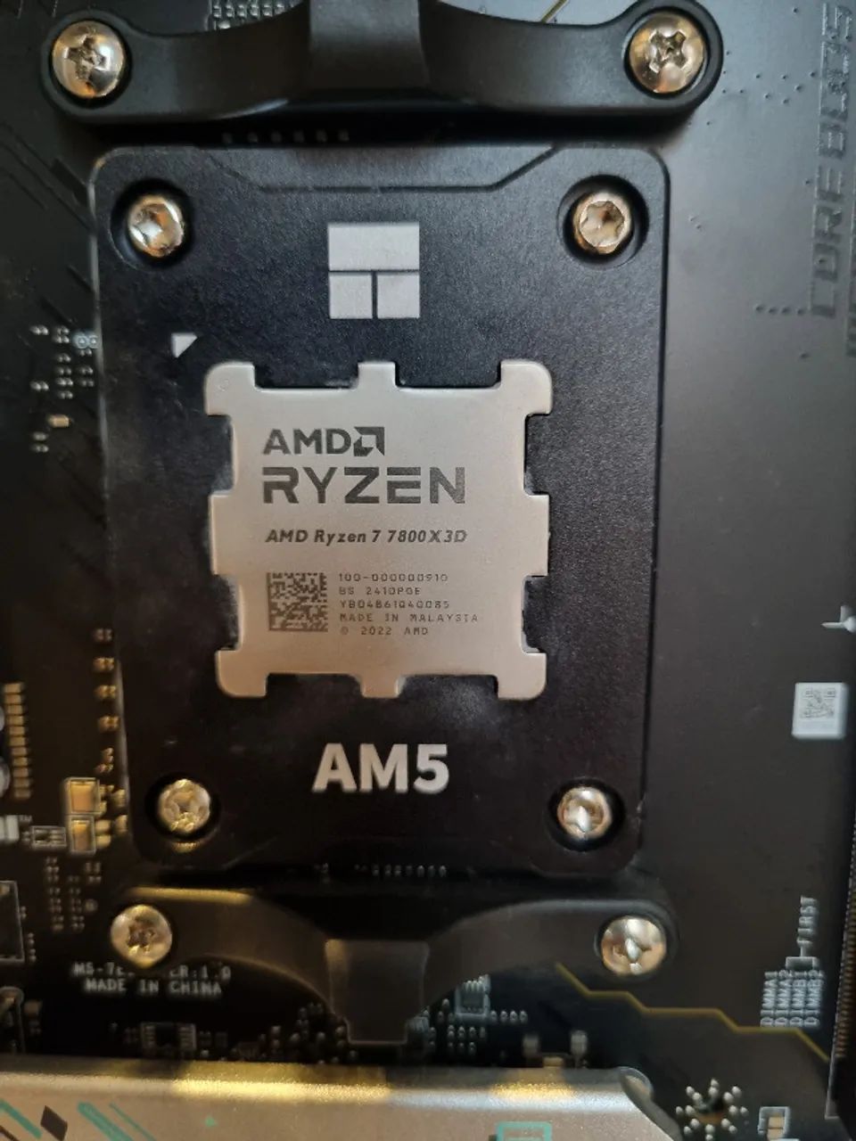 Processador CPU AMD Ryzen 7 7800X3D em PERFEITO ESTADO - Foto 4