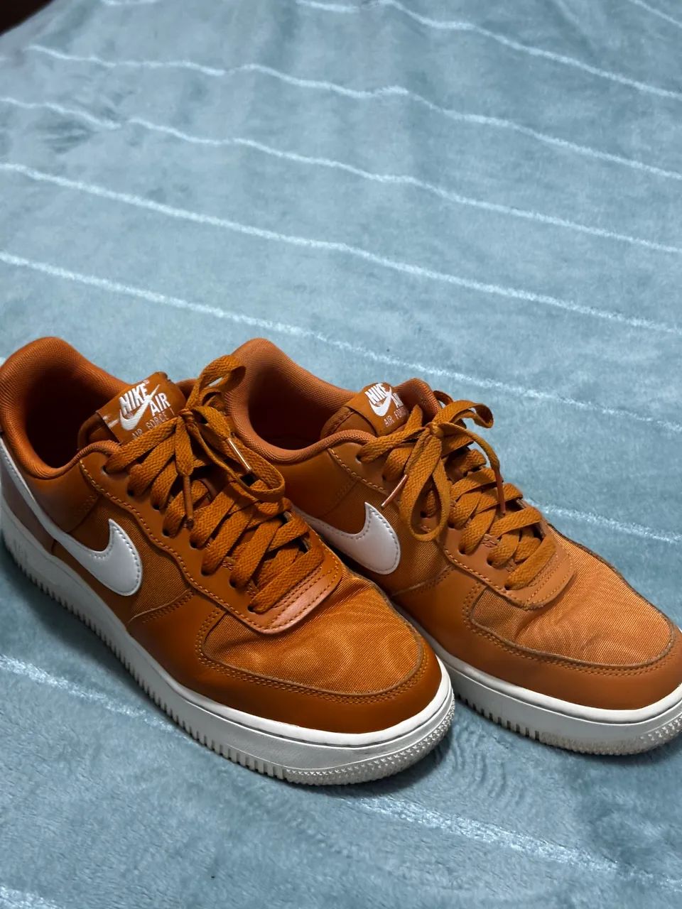 Nike Air Force 1 Low Nylon Orange - Foto 5