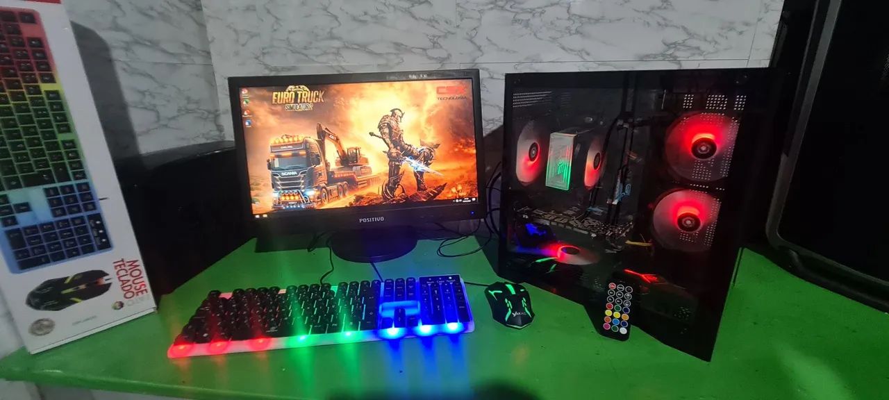 VENDO/TROCO PC GAMER/ I5 3570/ 12GB RAN/ P. VIDEO GTS/ 50PGB HD/ FORMATADO + ENTREGA