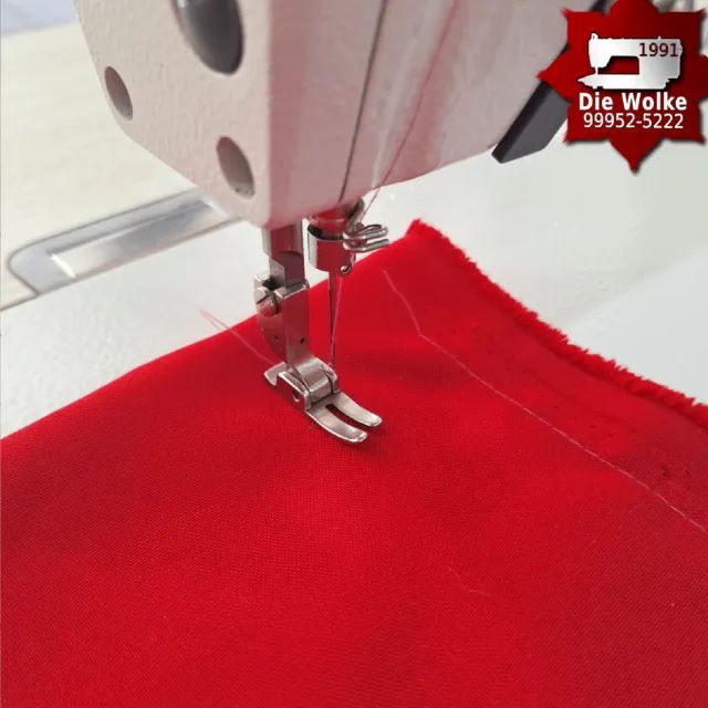 MÁQUINA RETA COM CORTE DE LINHA NOVA - Foto 2