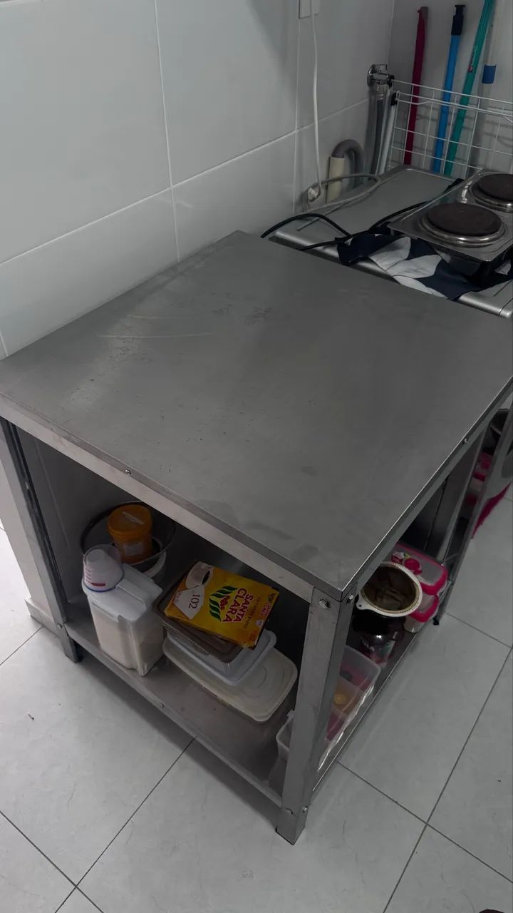 Mesa dupla Inox  - Foto 4