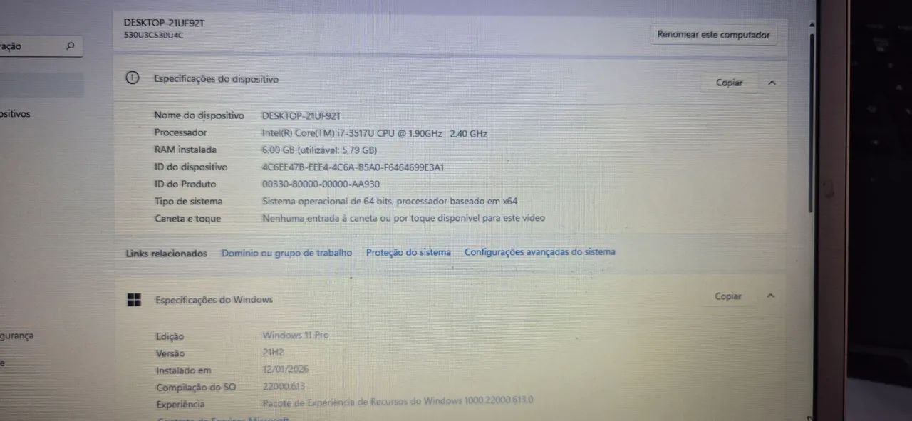 Nootbook sansung I7 - Foto 5