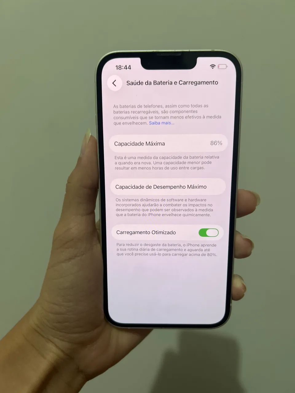 iPhone 14 128gb branco  - Foto 2
