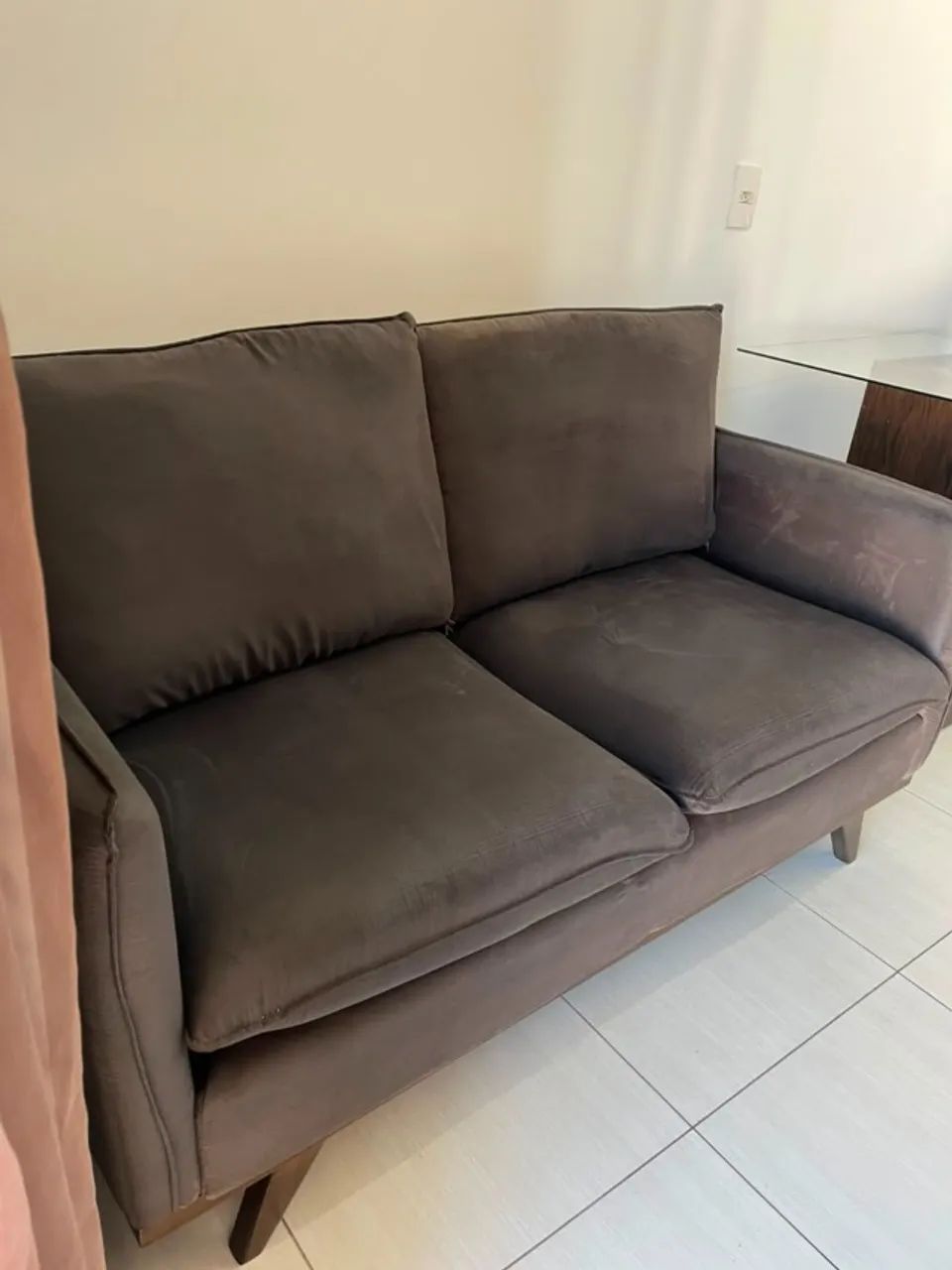 Sofá 2 Lugares Usado em Ótimo Estado | R$ 550 - Foto 2