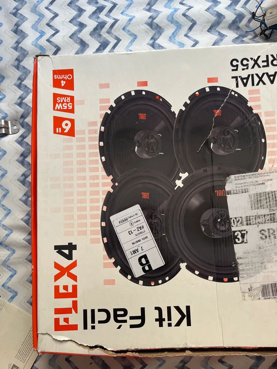 Kit dois par  triaxial JBL flex 4 - Foto 2