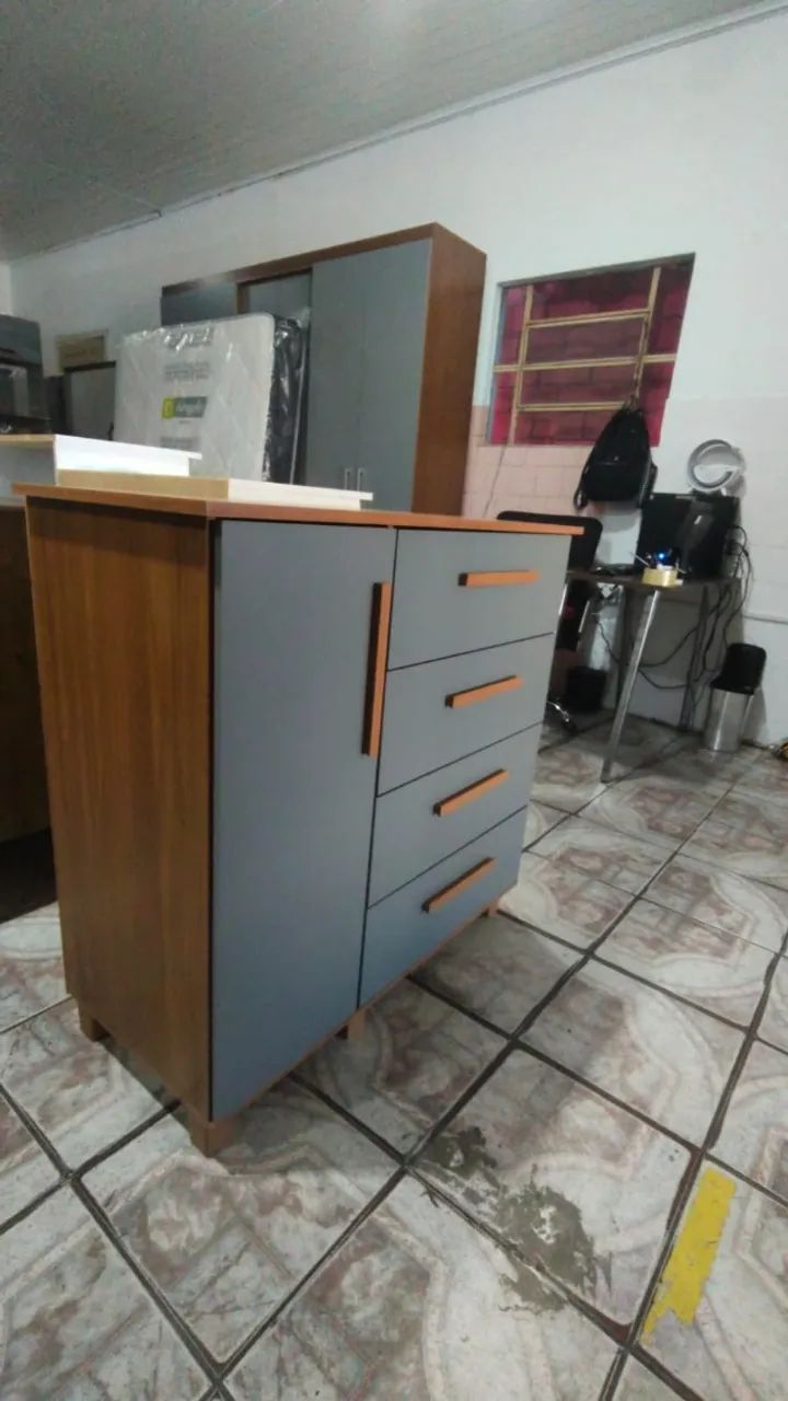 CÔMODA LIGHT MONTADA Á PRONTA ENTREGA HOJE  - Foto 2