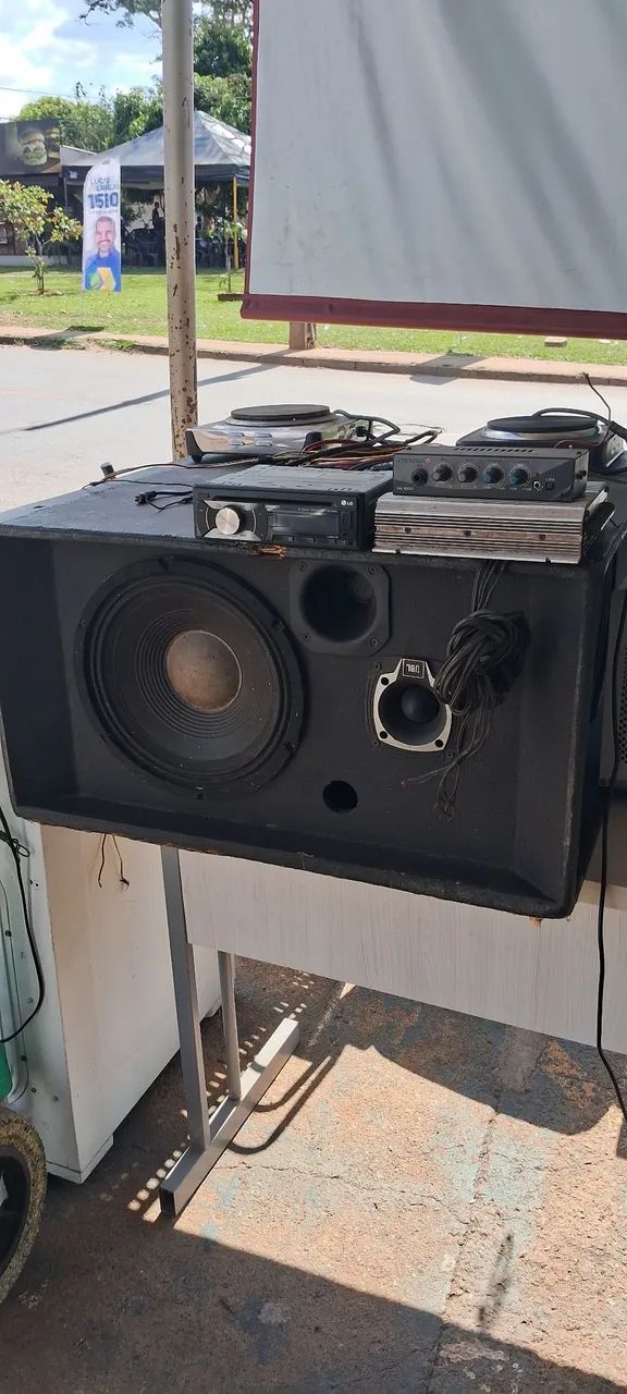 VENDO EQUIPAMENTO DE SOM PARA PROPAGANDAS
