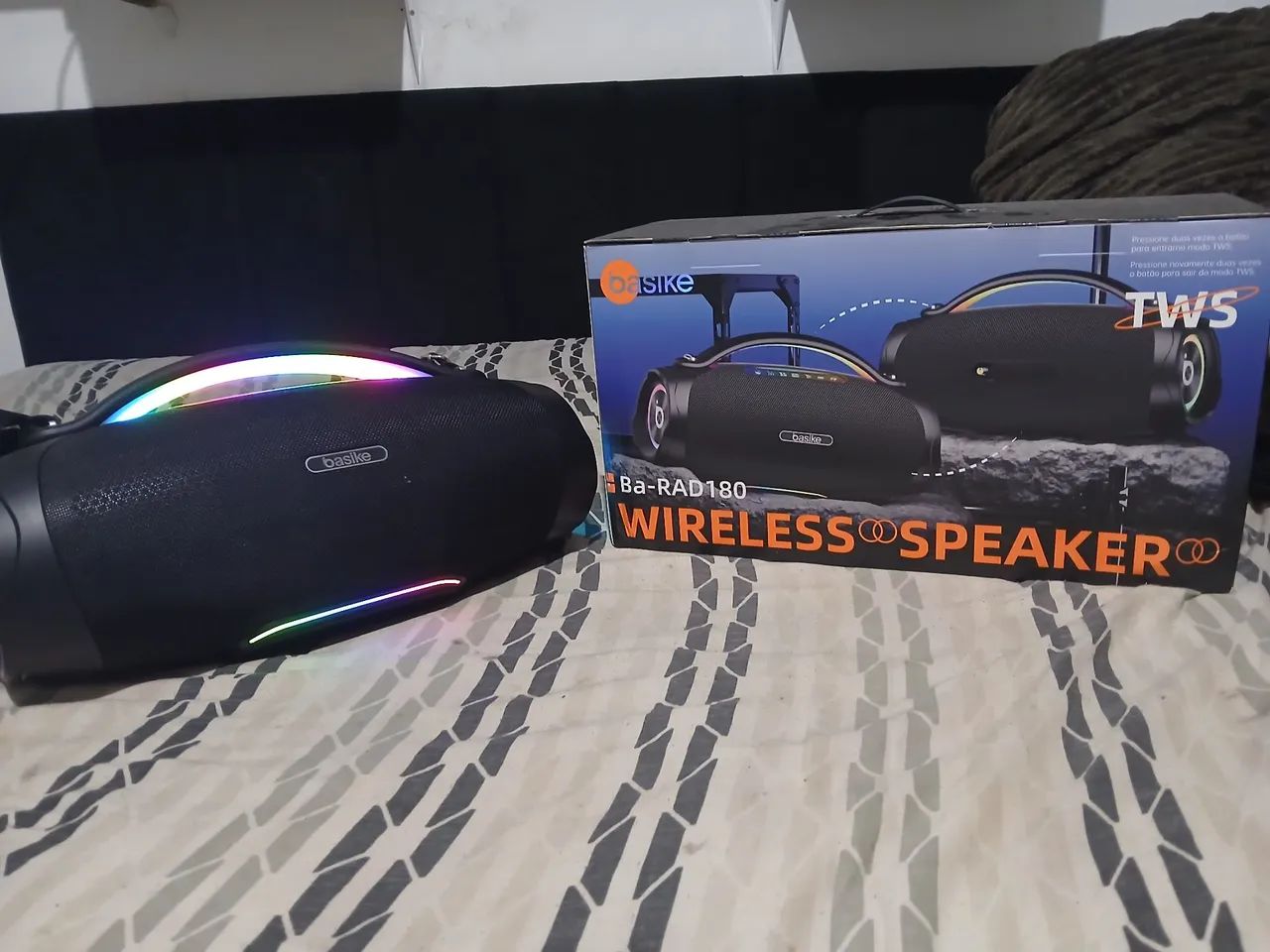 CAIXA BOOMBOX BASIKE 200W  - Foto 2
