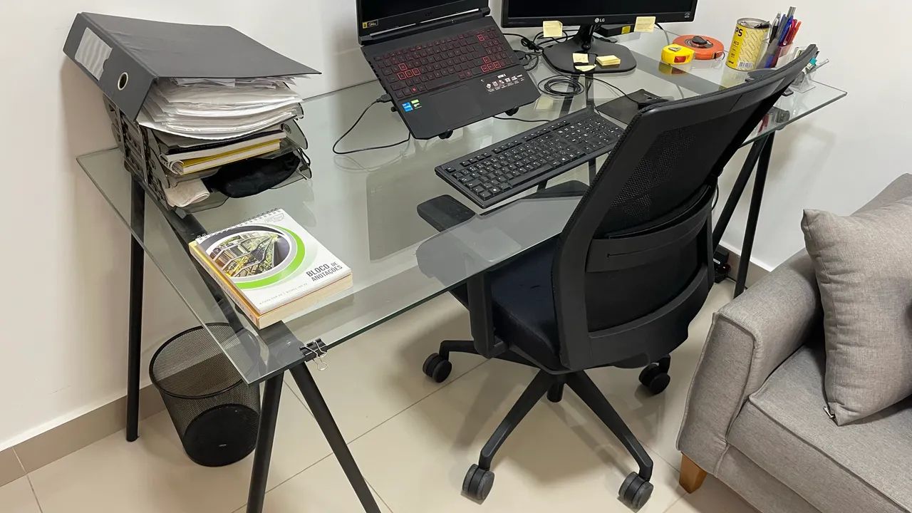 Mesa de vidro