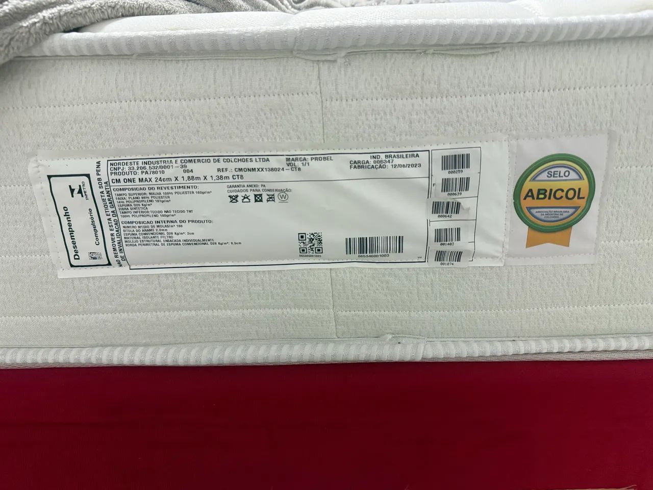 Cama Box + Colchão Probel - Excelente Estado  - Foto 3