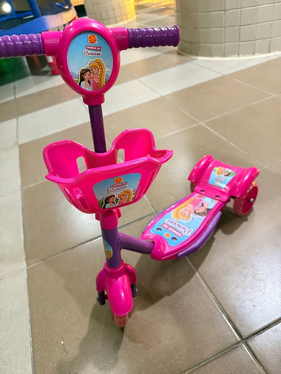 Patinete musical infantil 