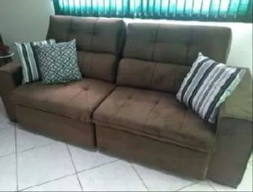 Sofá Cancun 2,50m Retrátil e Reclinável - (Promoção)!! - Foto 3