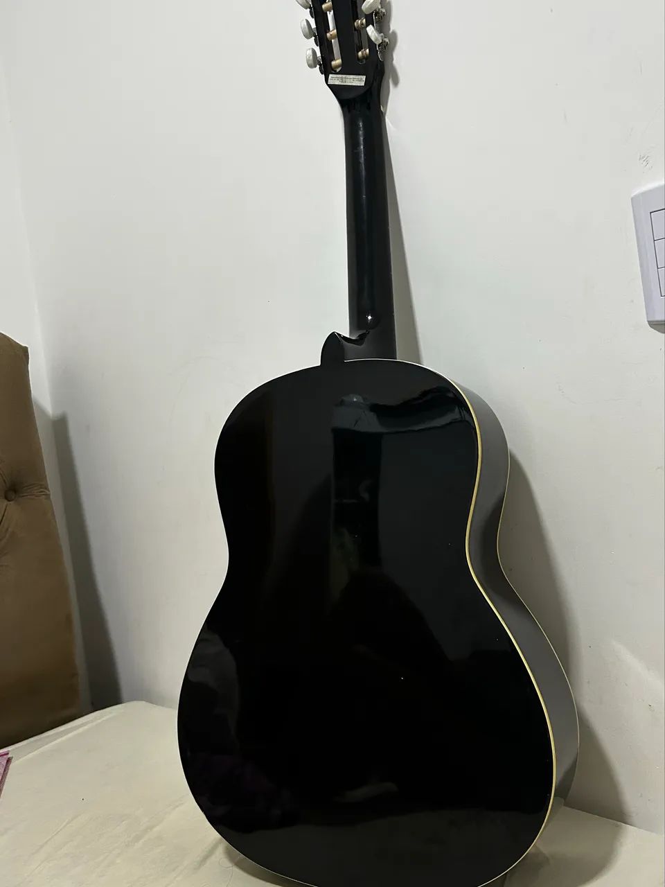 Violão Giannini Start S-14 Acústico Aço - Preto (bom Estado) - Foto 2