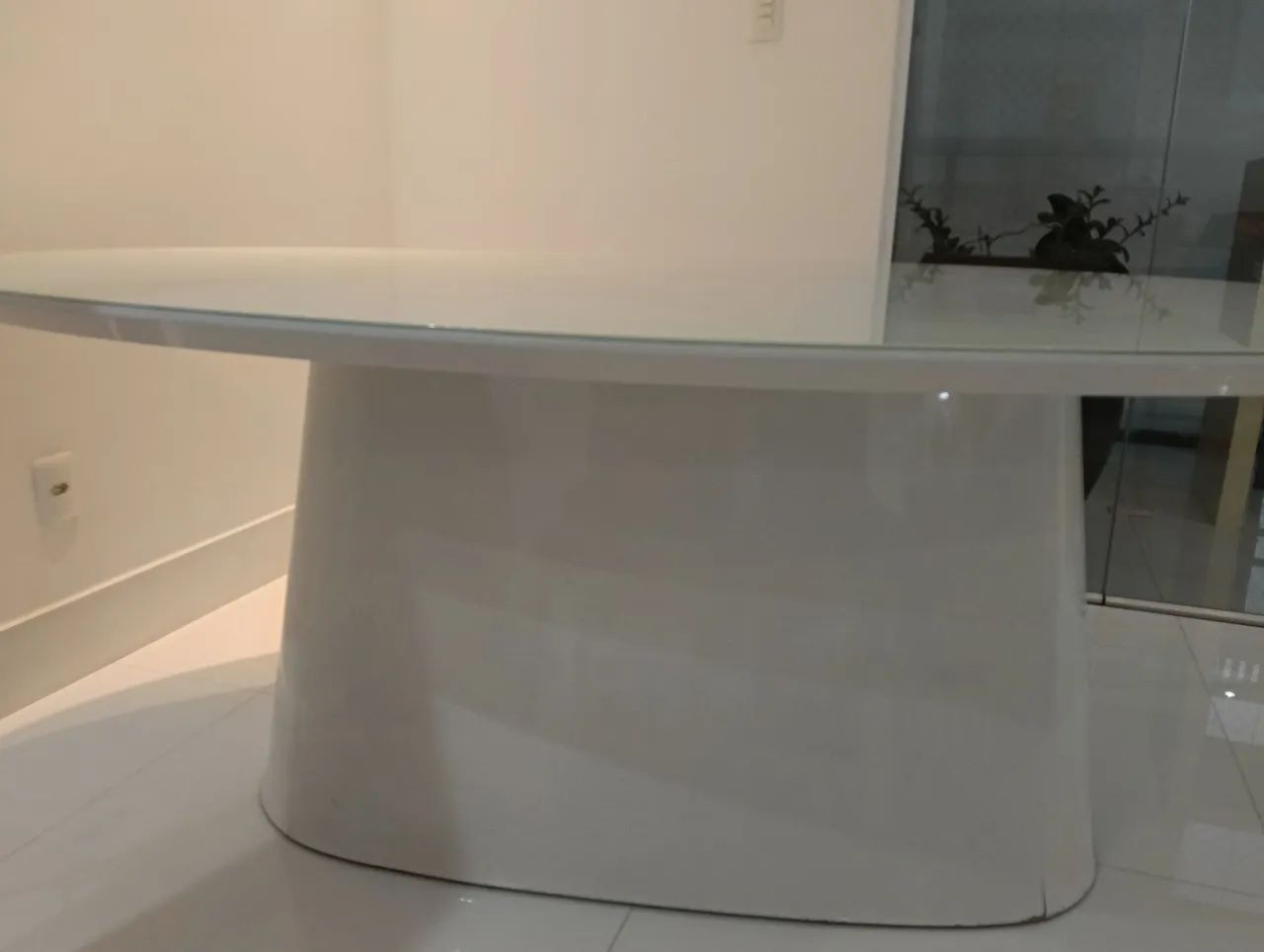 Mesa Laca com vidro temperado - Foto 3