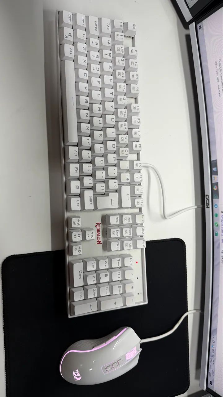teclado e mouse redragon