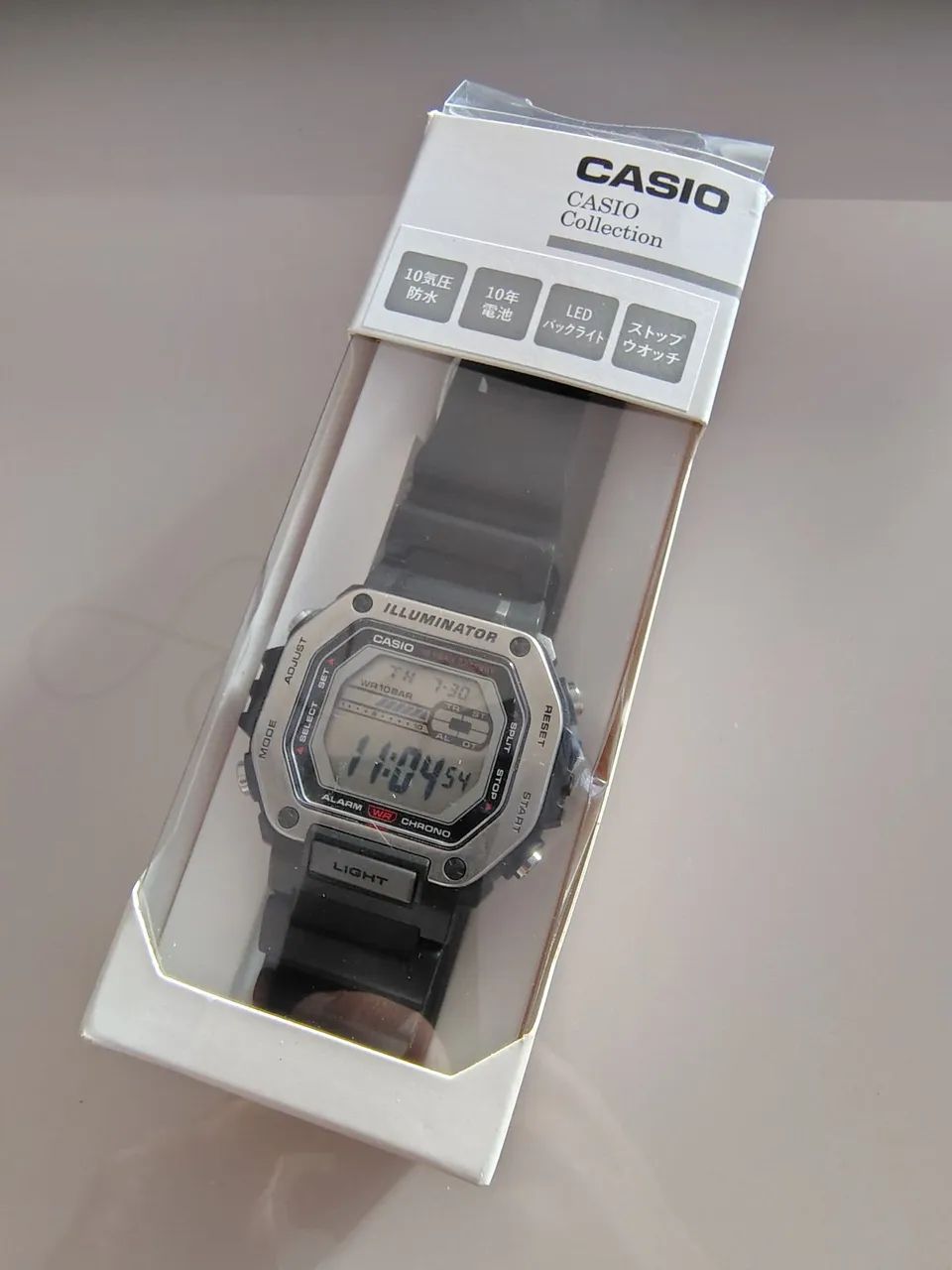 Relógio Casio Iluminator MWD-110H 