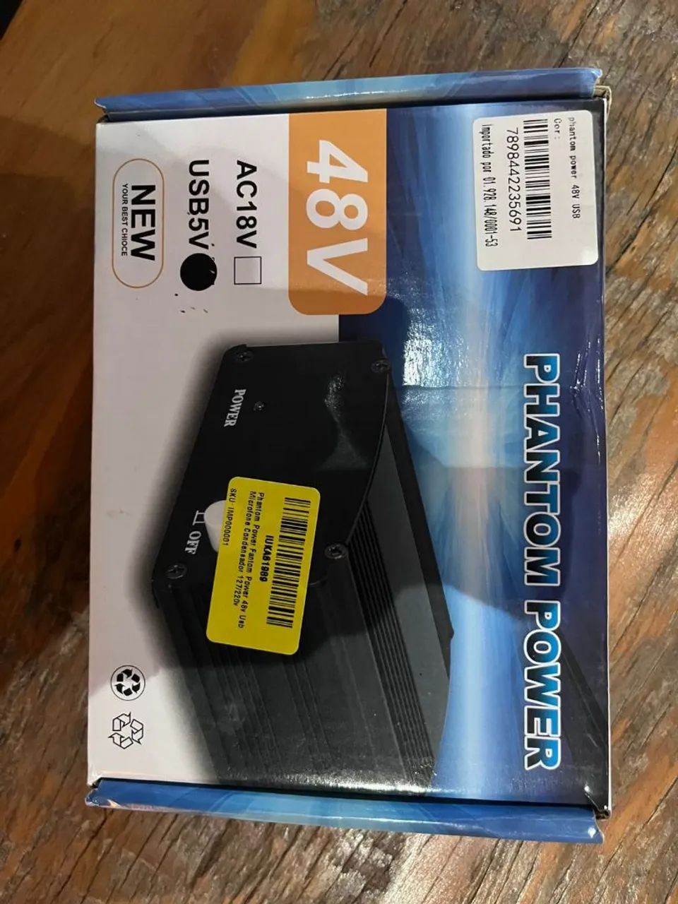 Phatom Power USB Microfone Condensador  - Foto 3