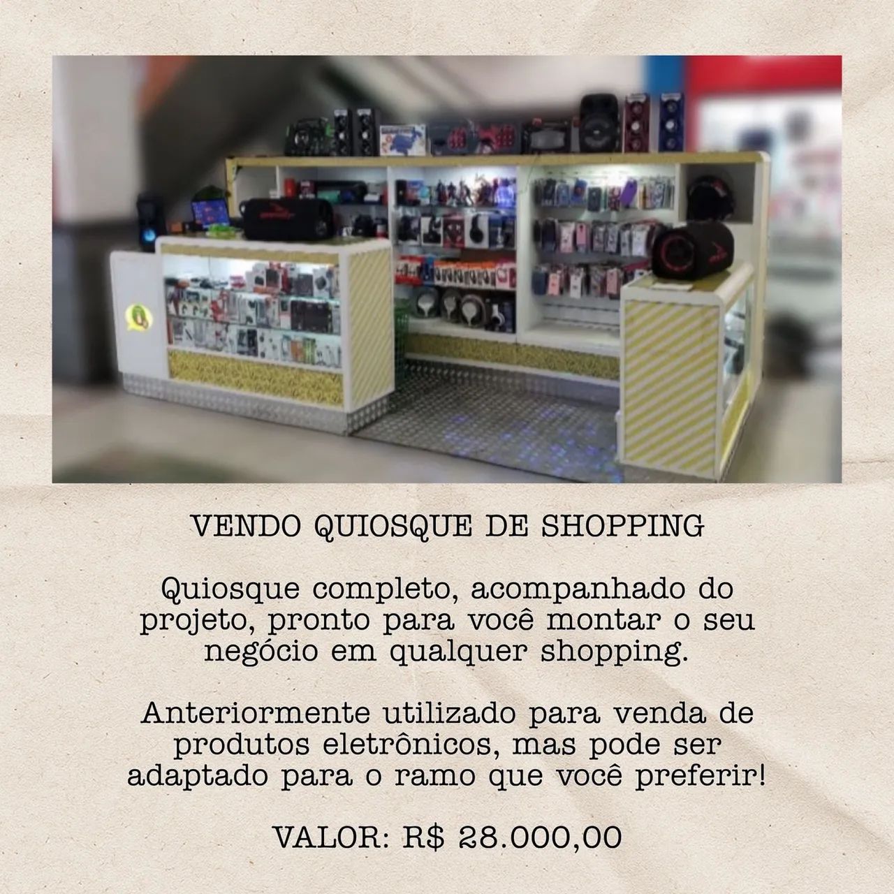 Quiosque de Shopping 
