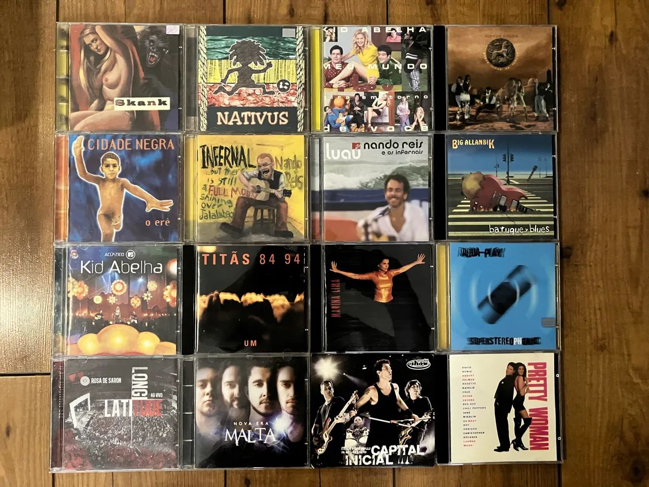 16 cds de Rock Nacional 
