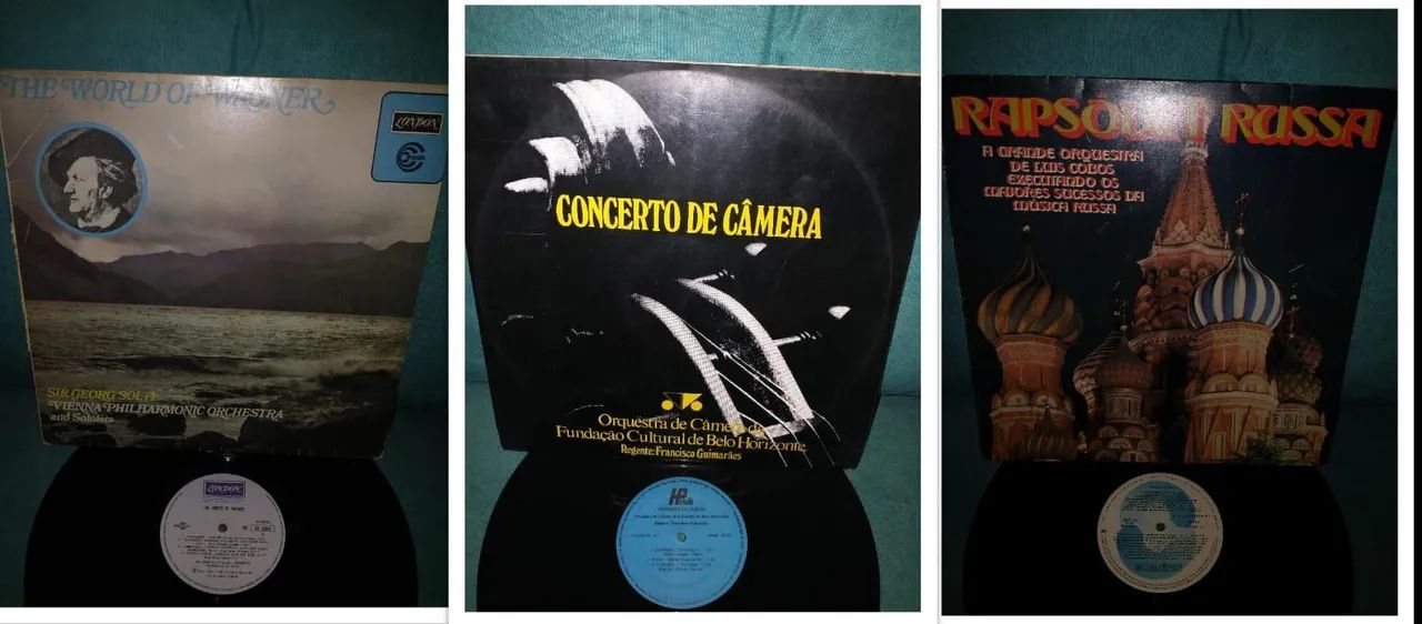 Wagner Sir Georg Solti Rapsódia Russa Orquestra Luis Cobos Concerto Câmara BH