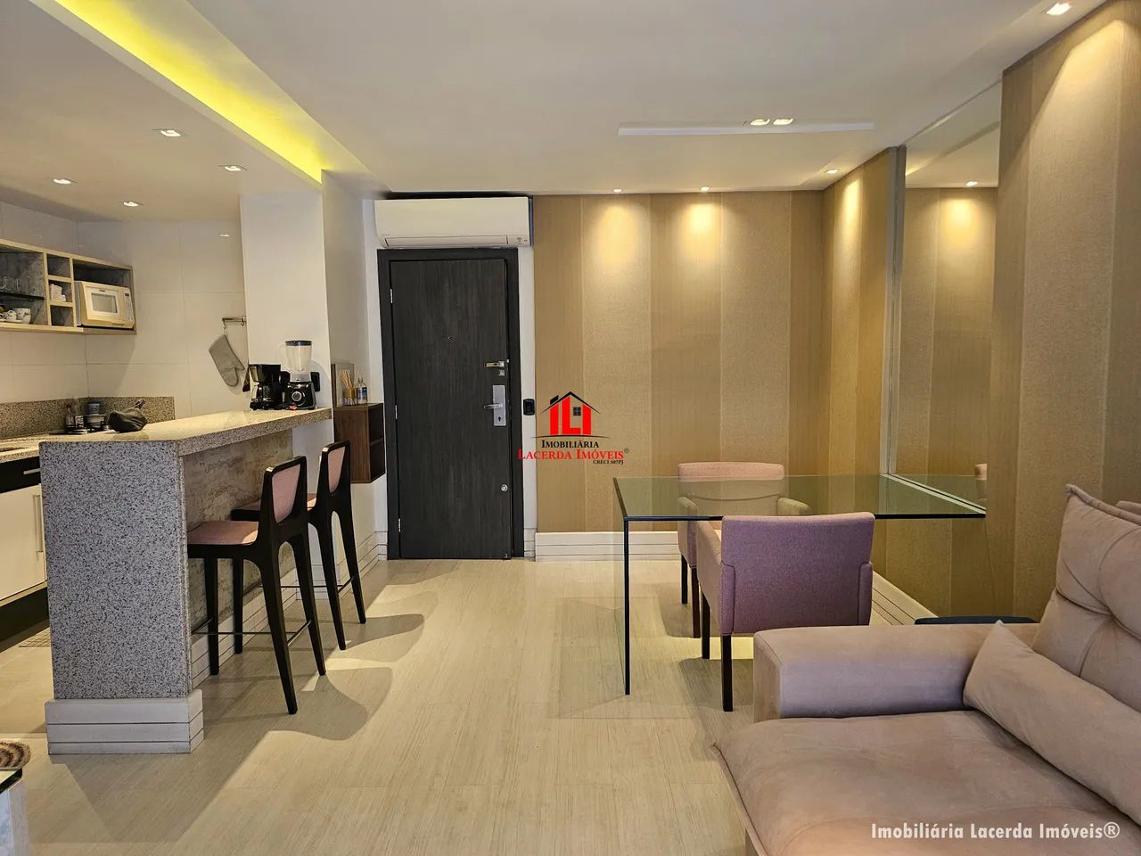 Flat Mobiliado e Reformado no Adrianópolis All Suítes - 47m² com 1 Vaga - Foto 4