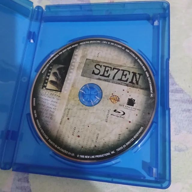 blu ray seven os sete crimes capitais - Foto 2