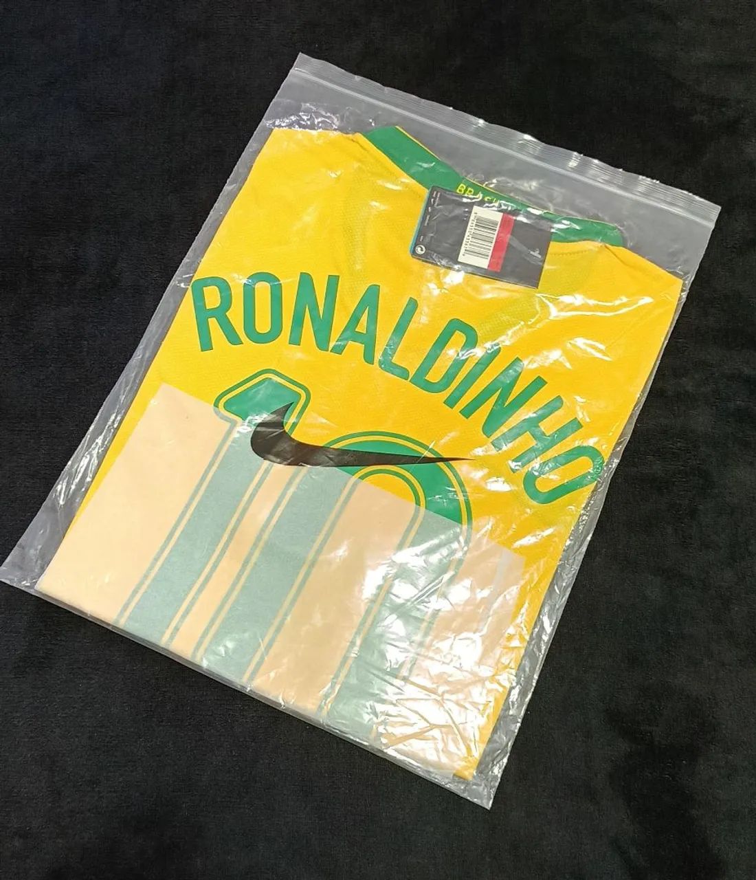 Camisa retrô da seleção brasileira 2006 Ronaldinho 10  - Foto 4