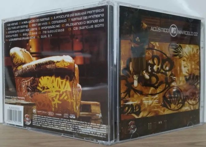 Cd - Marcelo D2 - Acustico Mtv 2004 - Foto 4